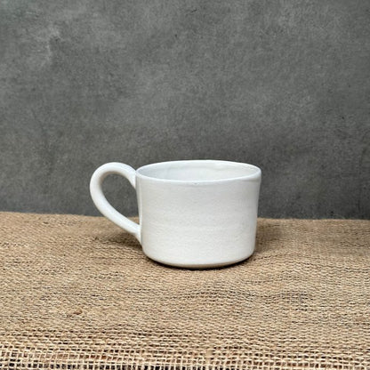 Hot Chocolate Mug - Cotton White