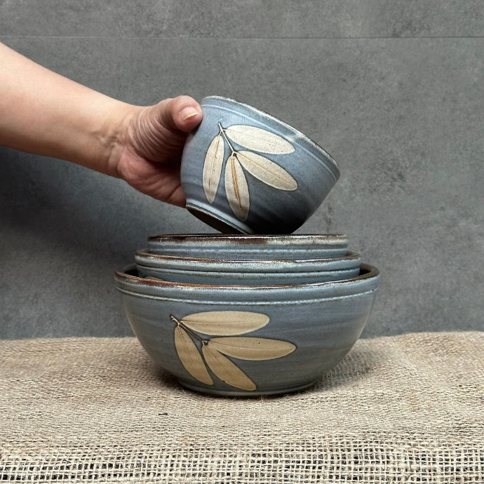 Bowl Set of 4 - Grey