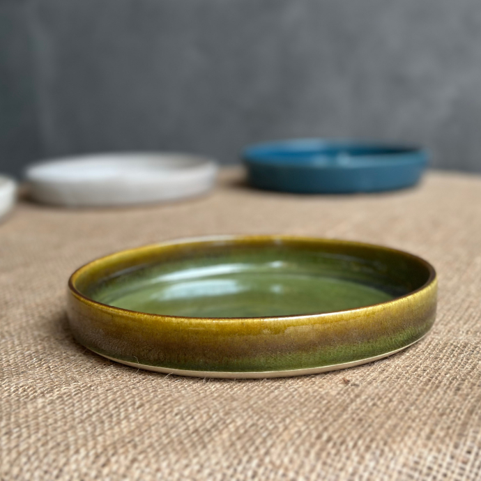 Sage Green Pasta Plate