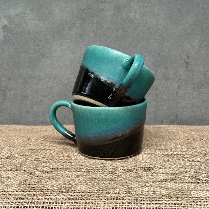 Hot Chocolate Mug - Midnight Teal