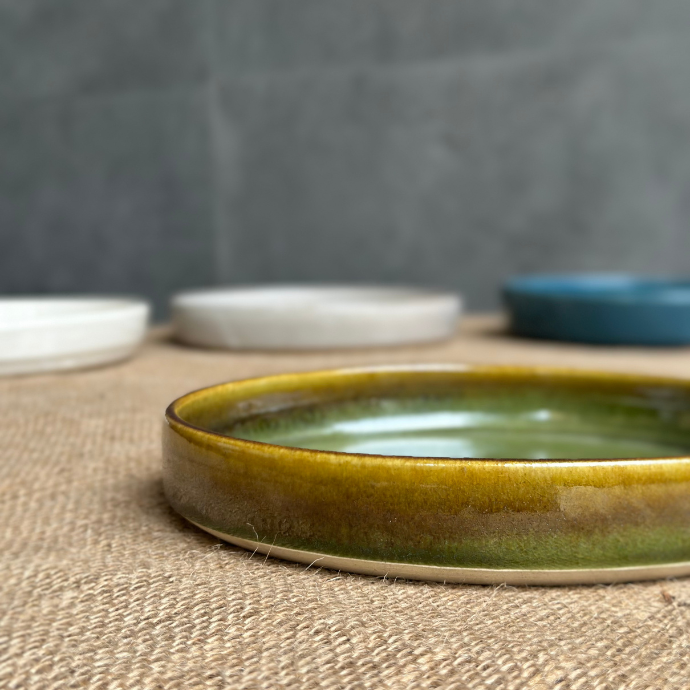 Sage Green Pasta Plate