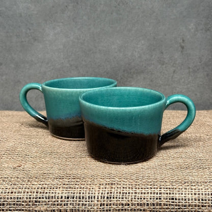 Hot Chocolate Mug - Midnight Teal