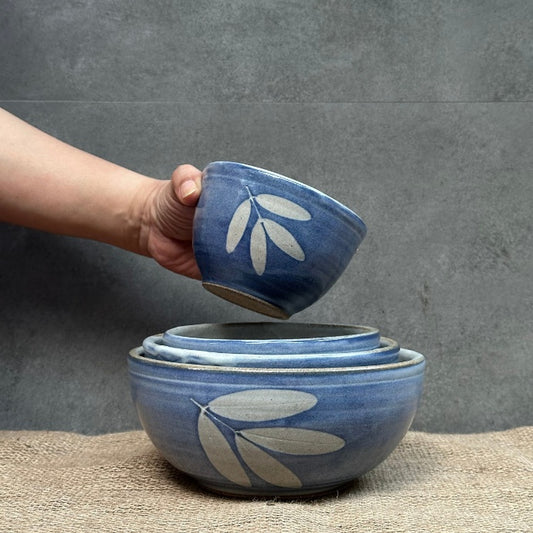 Bowl Set of 4 - Sky Blue