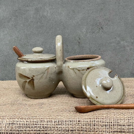 Twin Pickle Pot -Cedar
