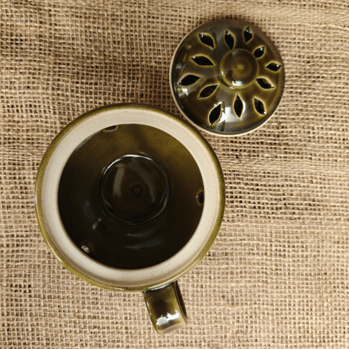 Dhoop Kettle - Olive