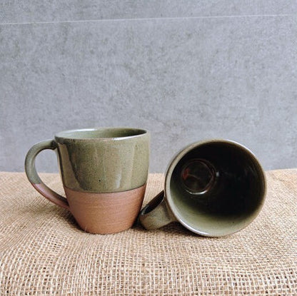 Coral Cave Mug - Olive Green