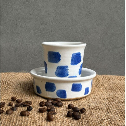 Kaapi Dabra - Indigo Checked