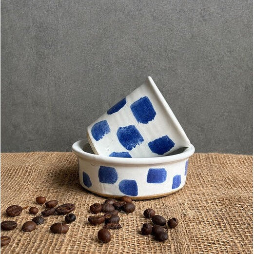 Kaapi Dabra - Indigo Checked